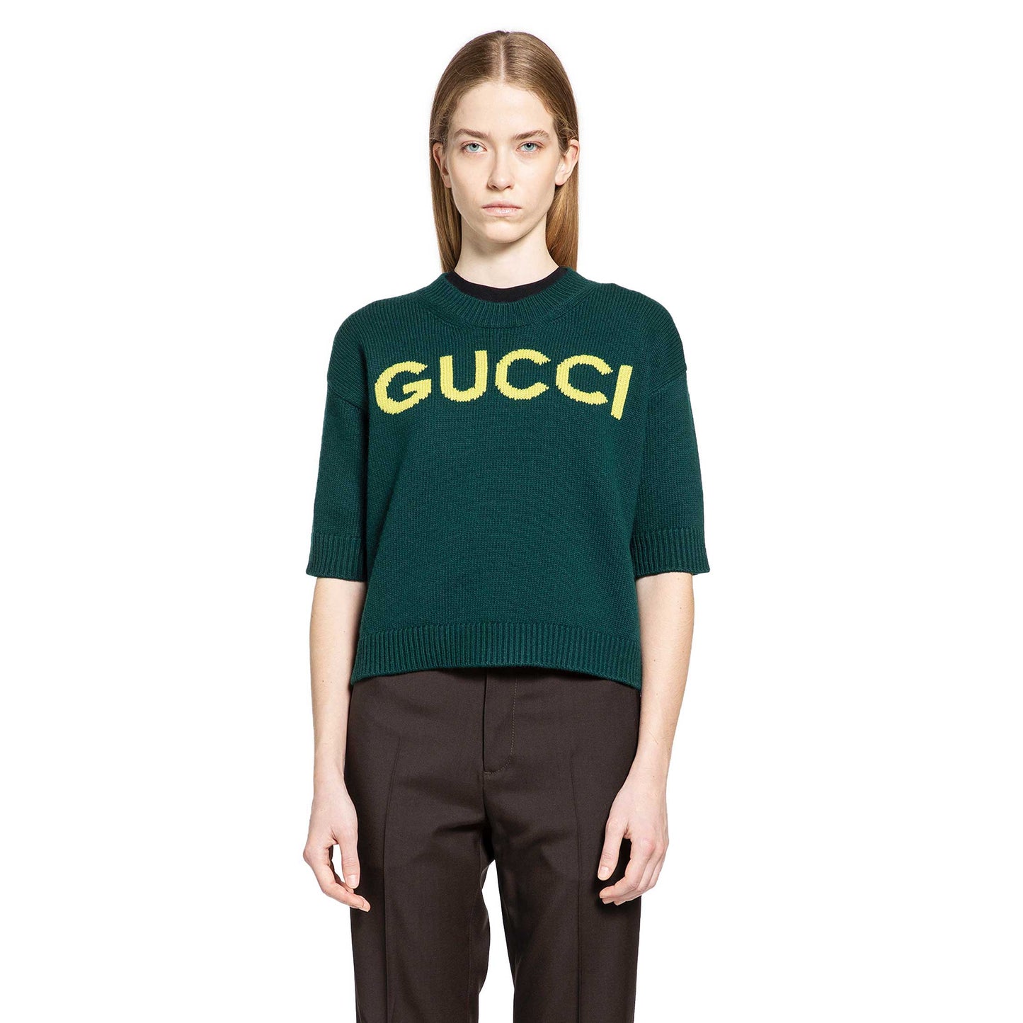Gucci Intarsia Wool Top