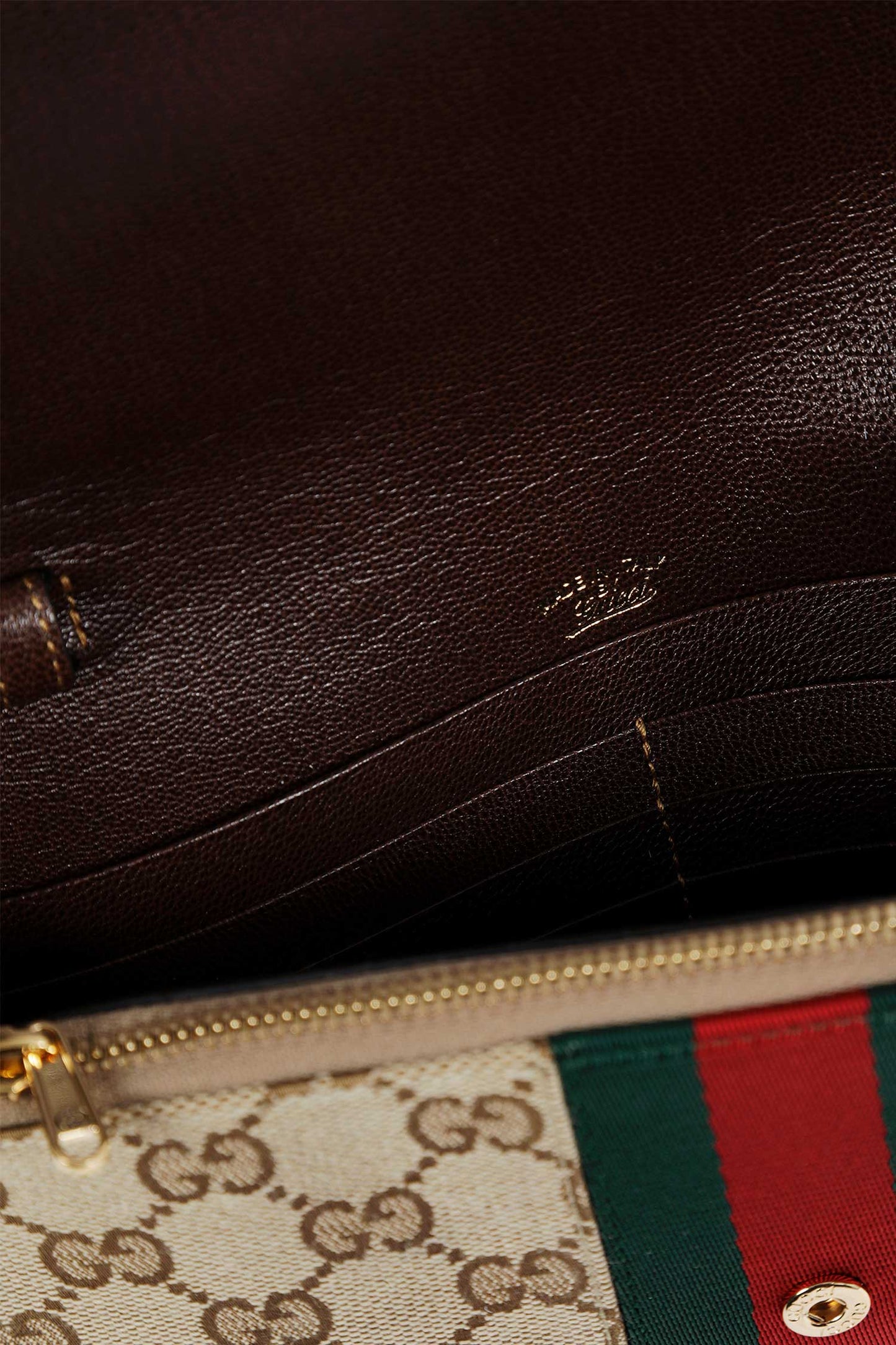 Gucci Horsebit GG Canvas and Web Wallet