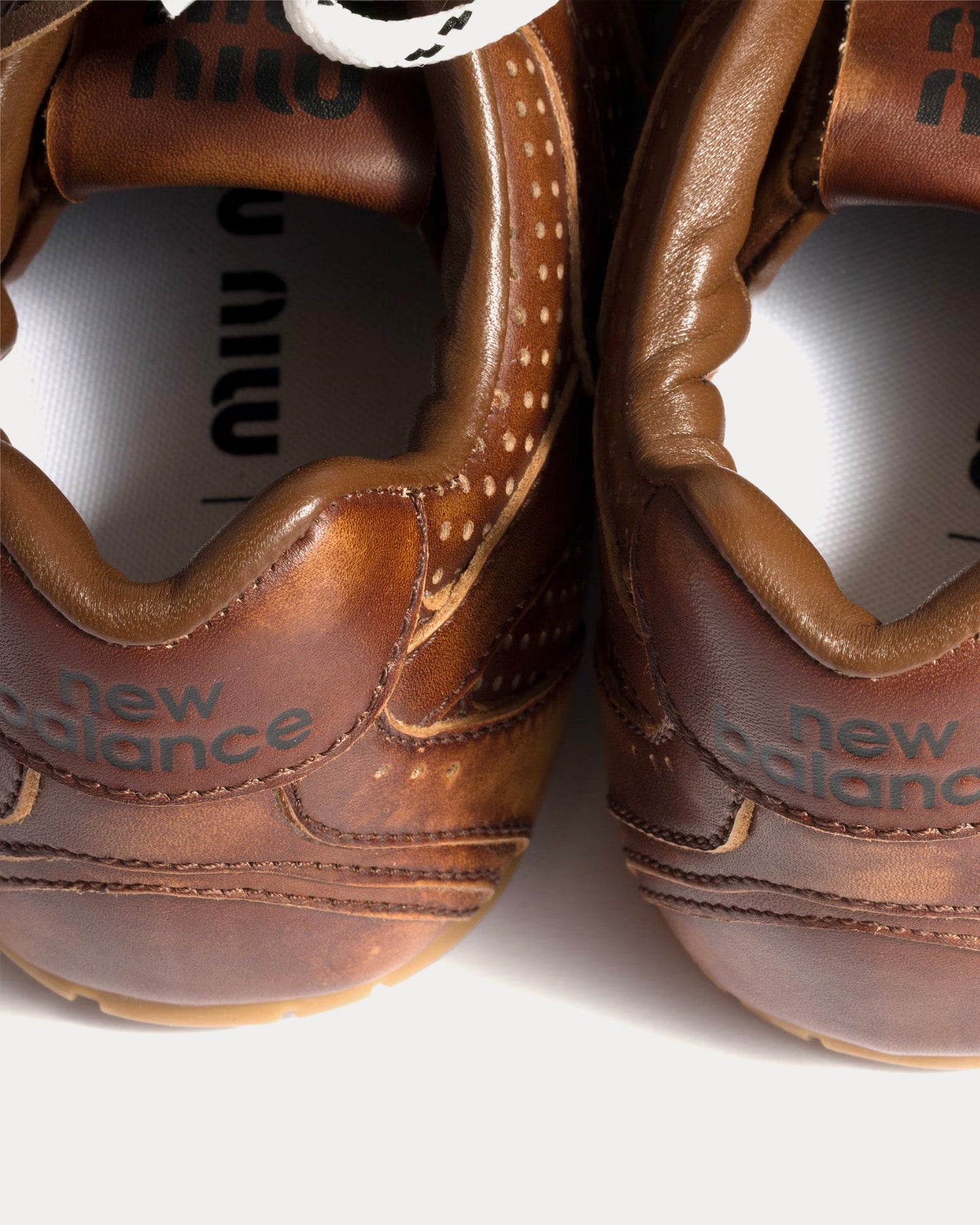 530 SL Deco Leather Sienna Low Top Sneakers