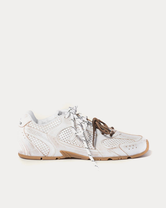 530 SL Deco Leather White Low Top Sneakers