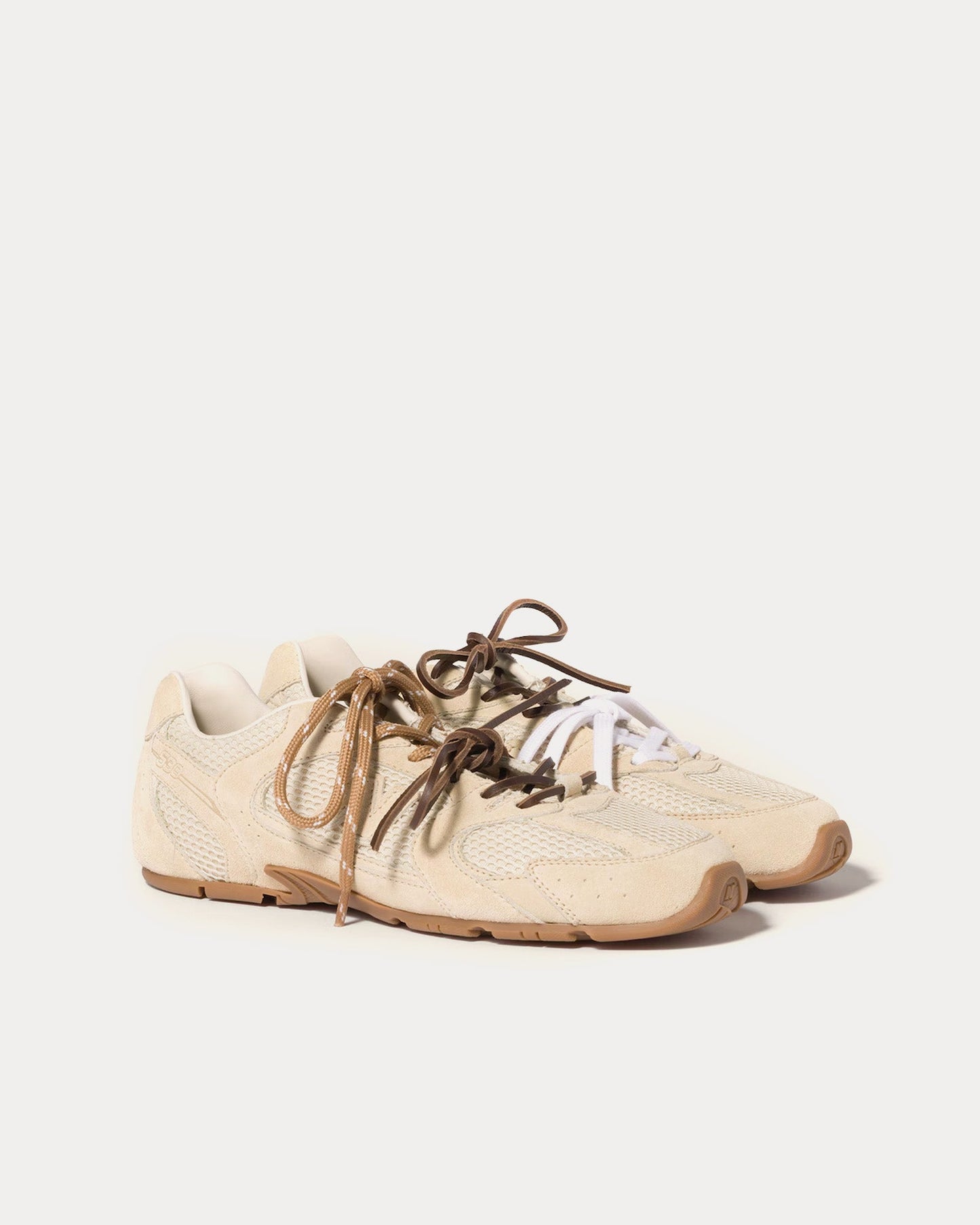 530 SL Suede & Mesh Butter Yellow Low Top Sneakers