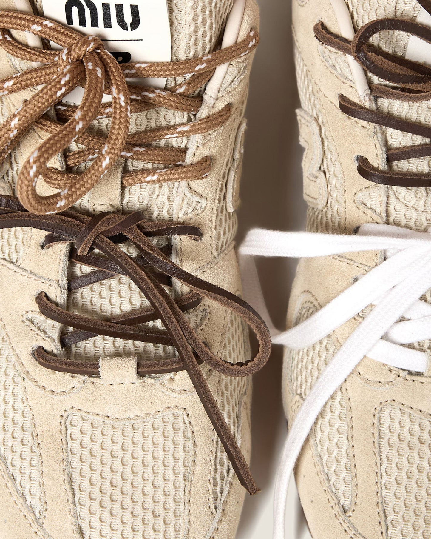 530 SL Suede & Mesh Butter Yellow Low Top Sneakers