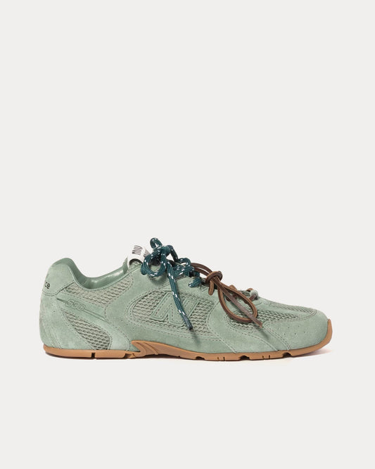 530 SL Suede & Mesh Sage Green Low Top Sneakers