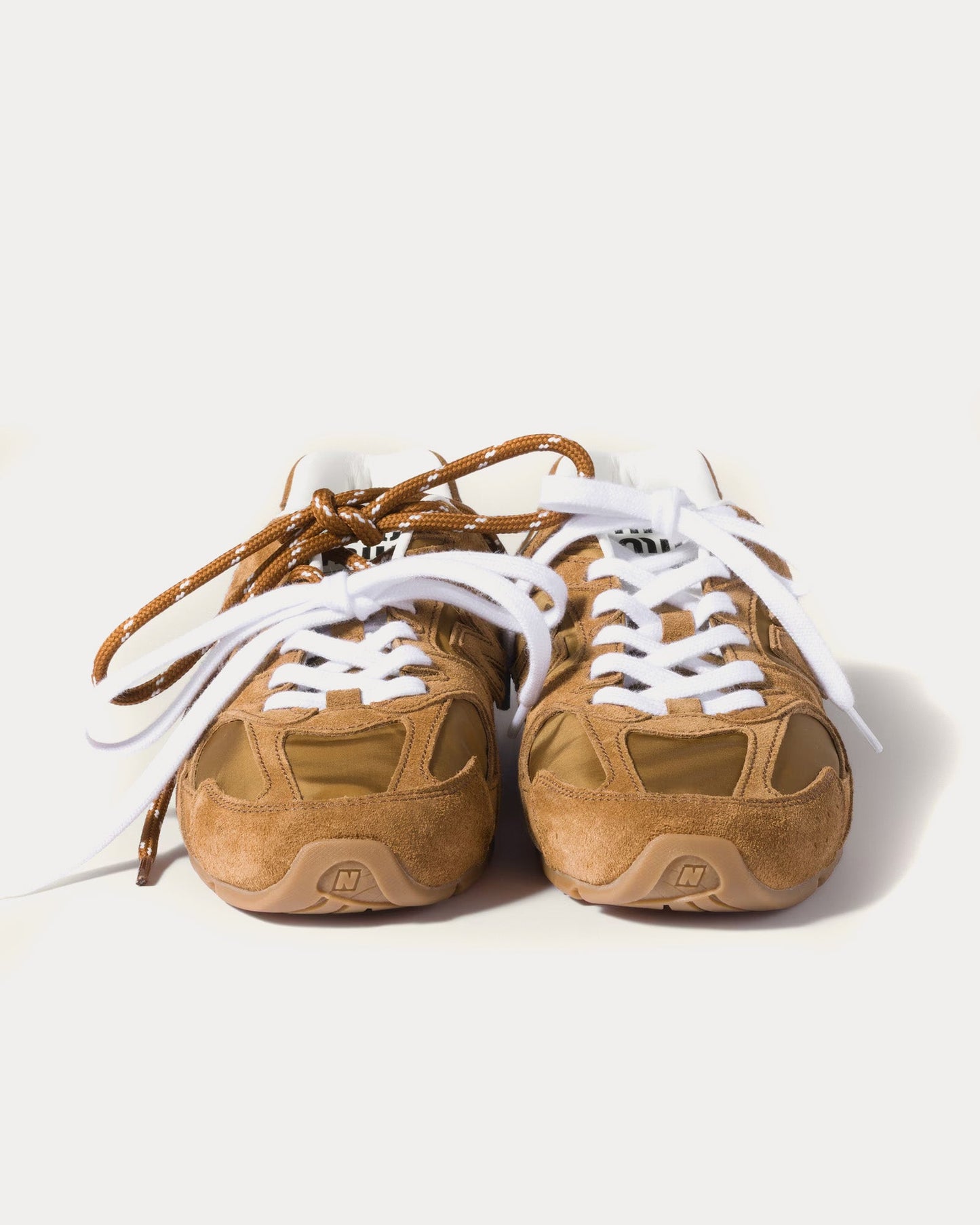 530 SL Technical Fabric & Suede Beige Low Top Sneakers