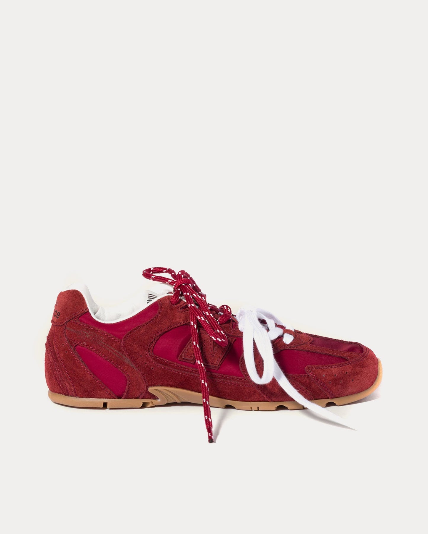 530 SL Technical Fabric & Suede Cerise Low Top Sneakers