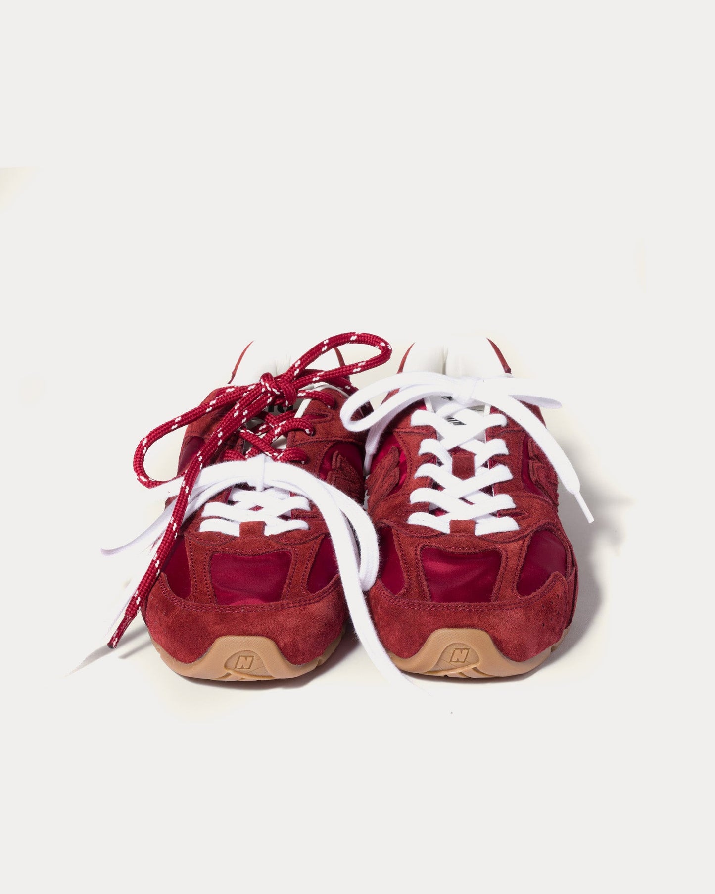 530 SL Technical Fabric & Suede Cerise Low Top Sneakers