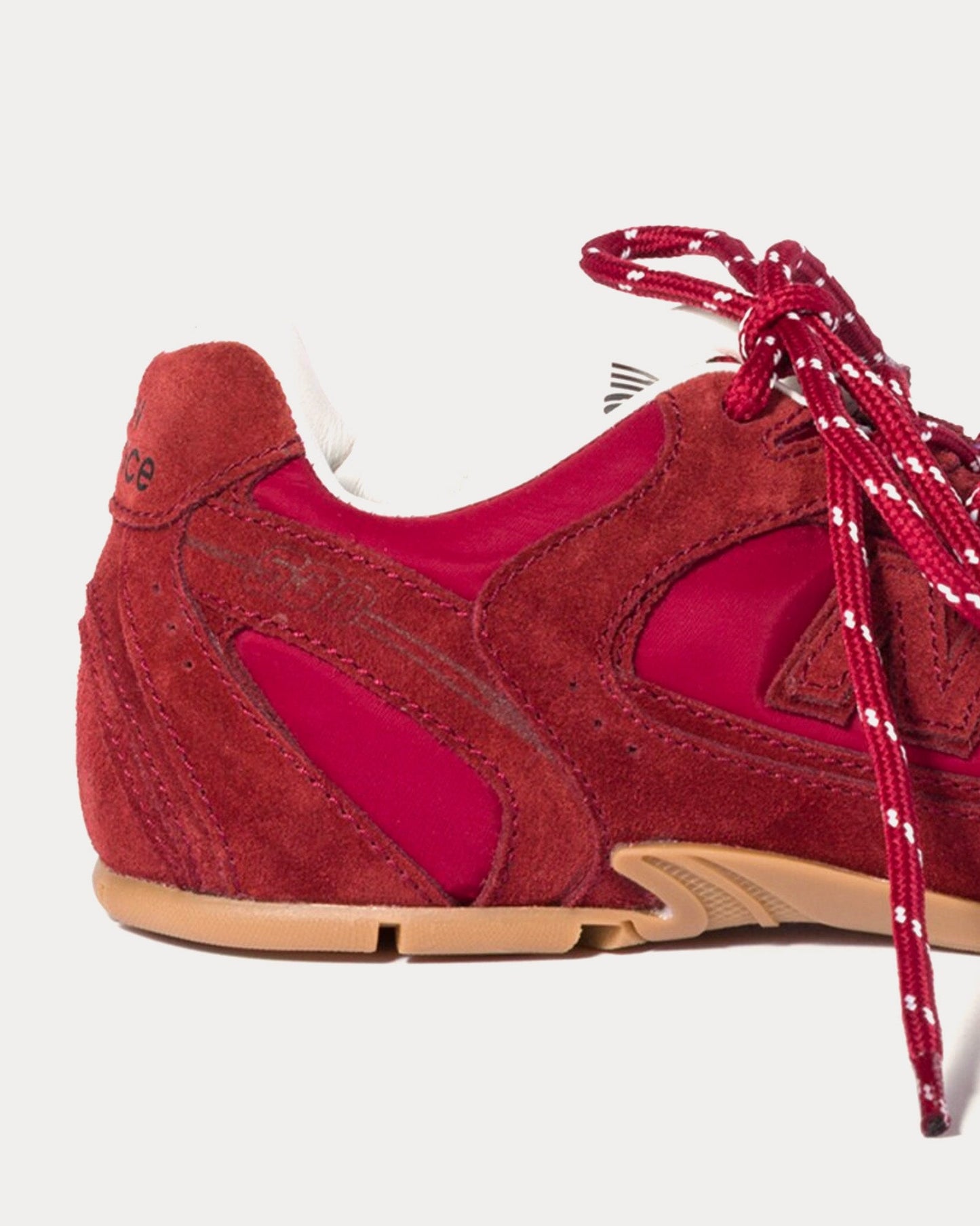 530 SL Technical Fabric & Suede Cerise Low Top Sneakers