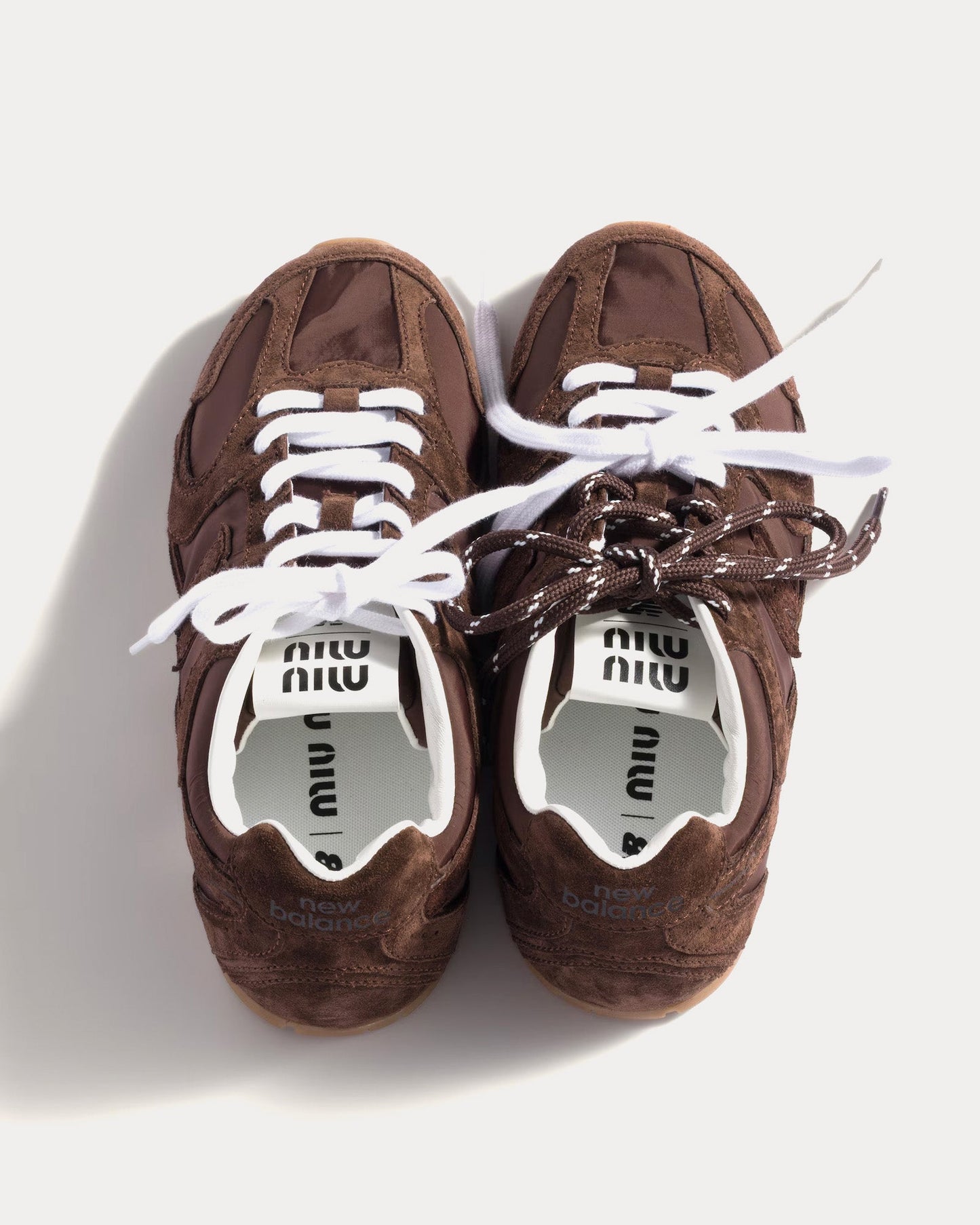 530 SL Technical Fabric & Suede Cocoa Brown Low Top Sneakers