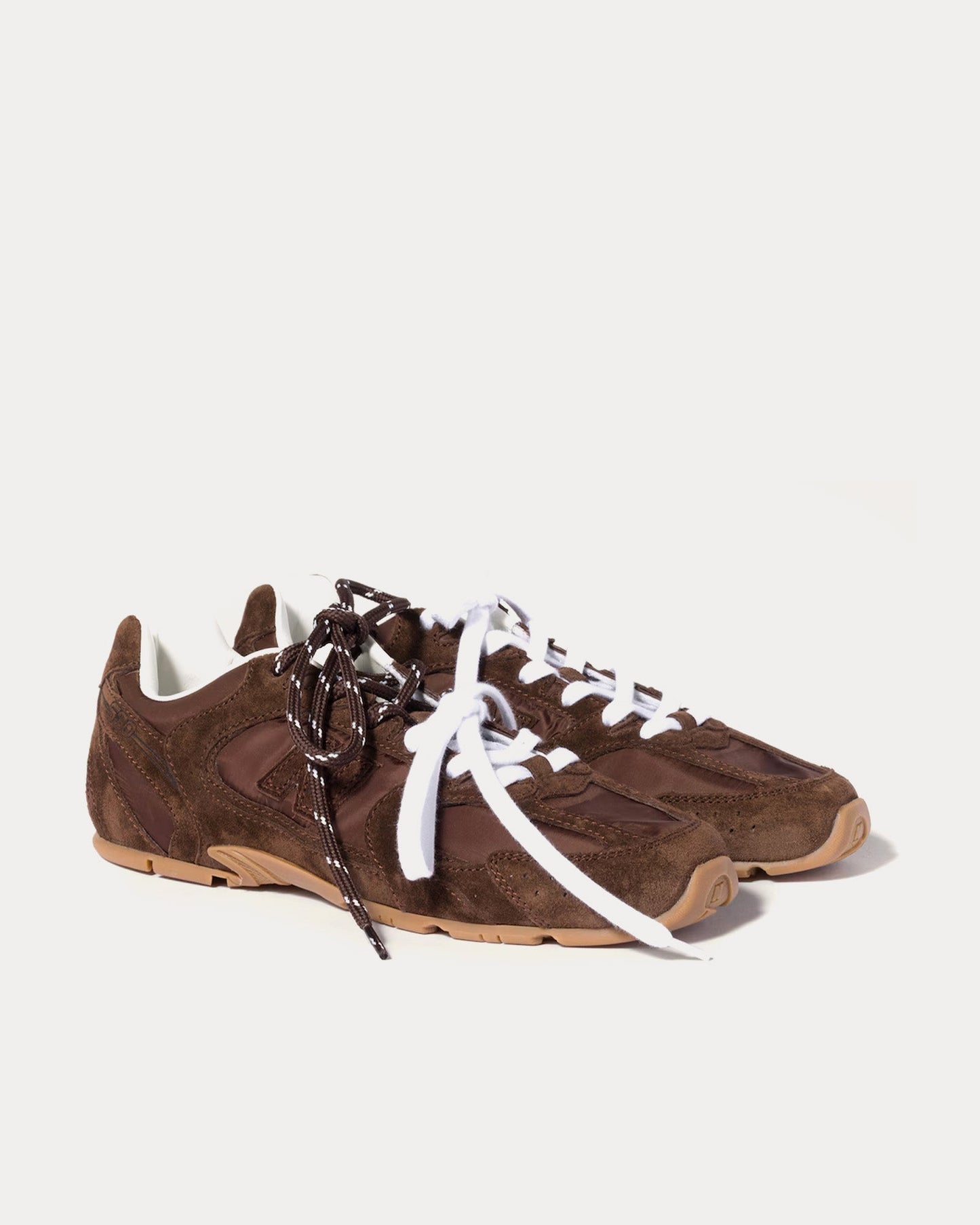 530 SL Technical Fabric & Suede Cocoa Brown Low Top Sneakers