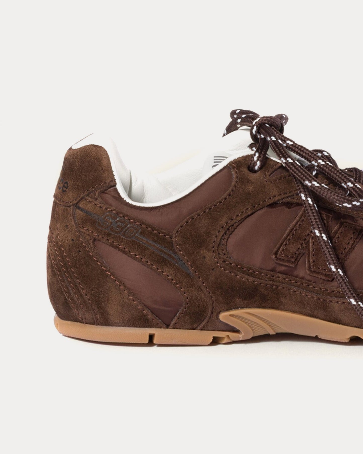 530 SL Technical Fabric & Suede Cocoa Brown Low Top Sneakers