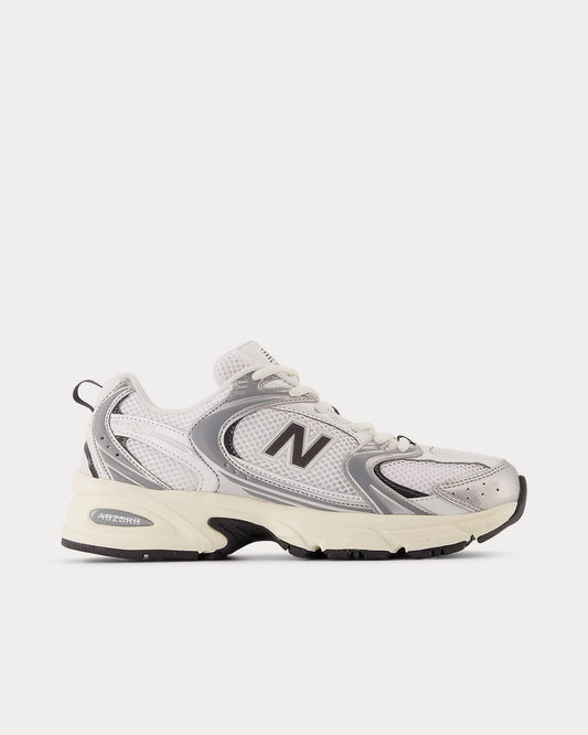 530 Silver Metallic / Black Cement Low Top Sneakers